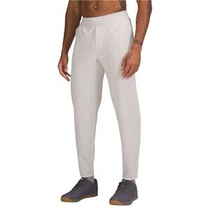 Lululemon GridLiner Fleece Jogger Pant Dove Grey Fleece Sz L